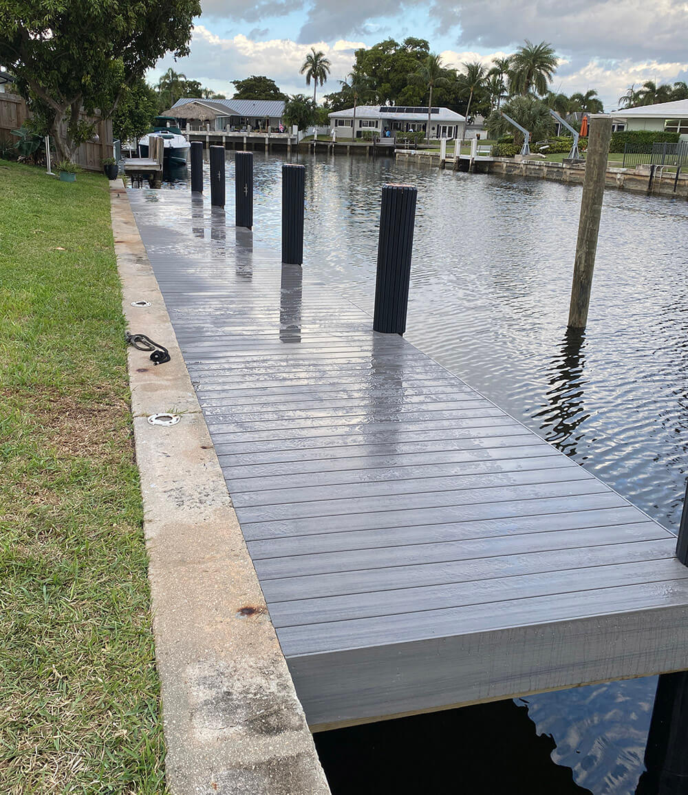 durable dock construction